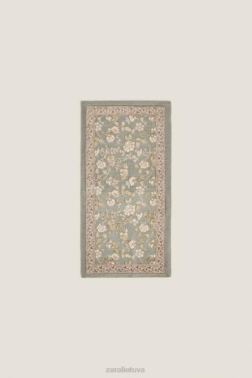 unisex Zara gėlių raštų blokinis kilimėlis daugiaspalvis priedai 4N4881641