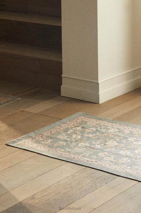 unisex Zara gėlių raštų blokinis kilimėlis daugiaspalvis priedai 4N4881641