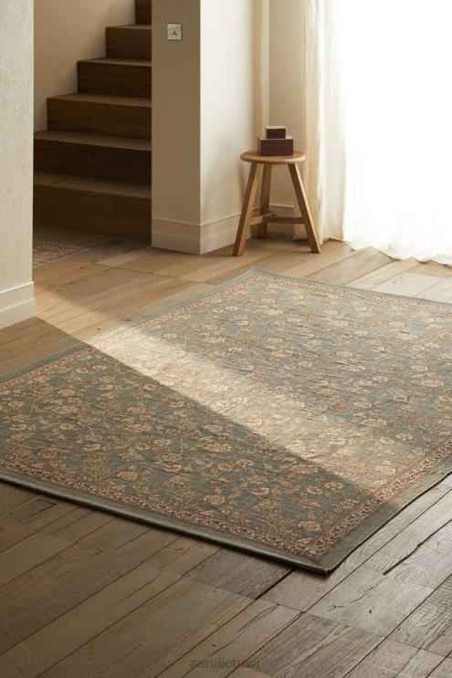 unisex Zara gėlių raštų blokinis kilimėlis daugiaspalvis priedai 4N4881641