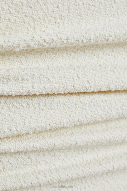 unisex Zara galvūgalis su dėkliuku austrių baltumo priedai 4N4881635