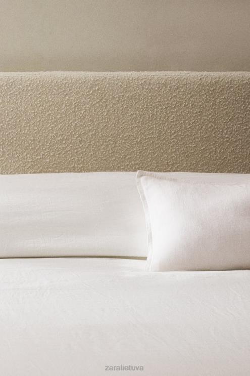 unisex Zara galvūgalis su dėkliuku austrių baltumo priedai 4N4881635