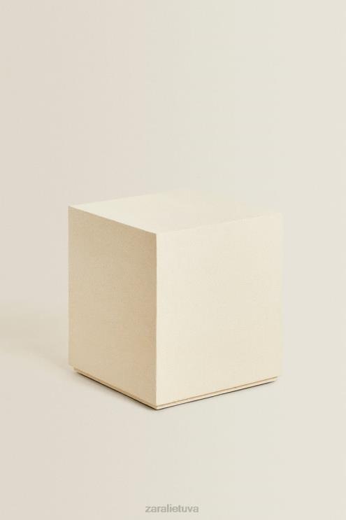 unisex Zara stalas su cemento apdaila austrių baltumo priedai 4N4881633