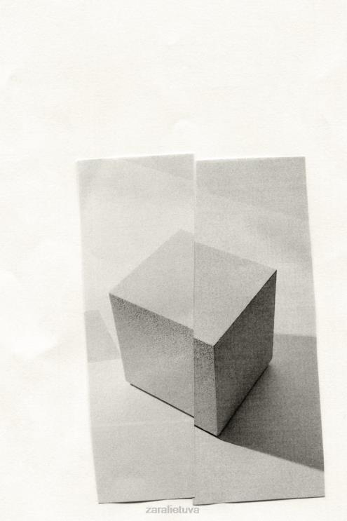 unisex Zara stalas su cemento apdaila austrių baltumo priedai 4N4881633