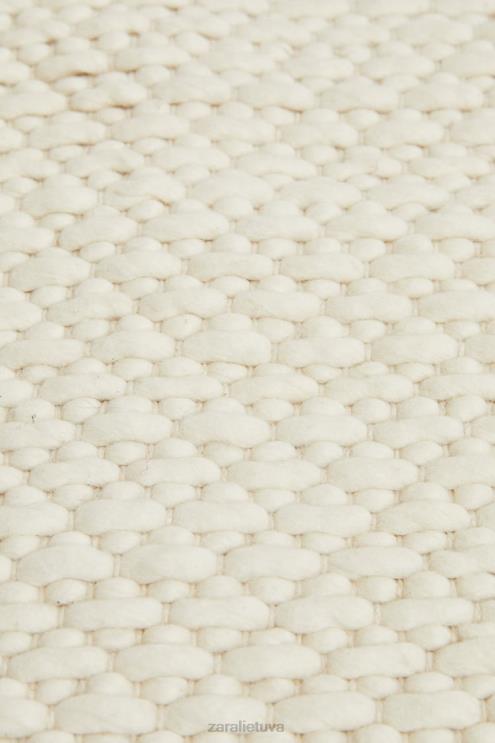 unisex Zara vilnos kilimėlis austrių baltumo priedai 4N4881654
