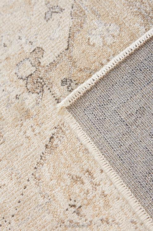 unisex Zara vintažinio efekto kilimas rudas priedai 4N4881657