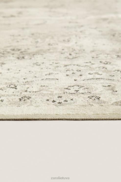 unisex Zara vintažinio efekto kilimas smėlio spalvos priedai 4N4881660