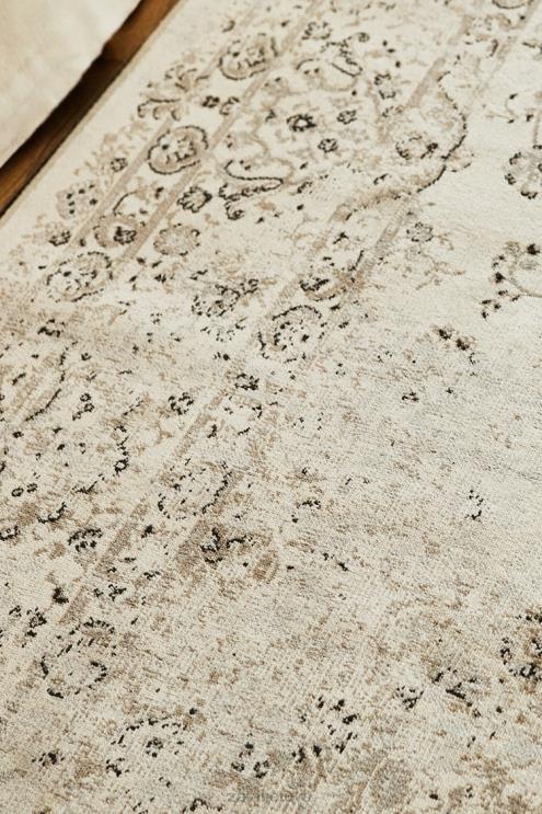 unisex Zara vintažinio efekto kilimas smėlio spalvos priedai 4N4881660