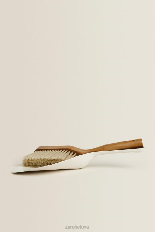 unisex Zara šiukšliadėžė ir šepečių rinkinys baltas priedai 4N4881779