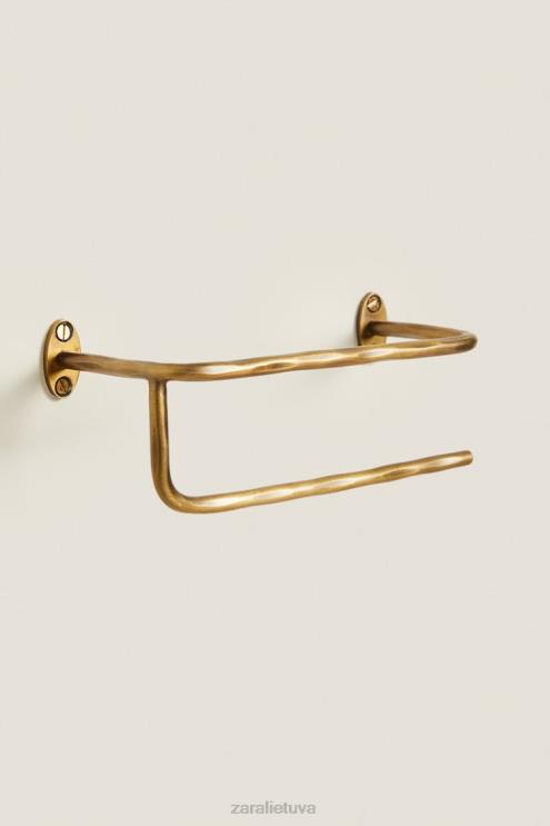 unisex Zara auksinis tualetinio ritinėlio laikiklis auksinis priedai 4N4881747