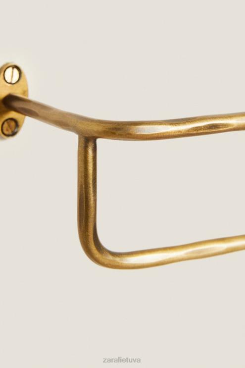 unisex Zara auksinis tualetinio ritinėlio laikiklis auksinis priedai 4N4881747