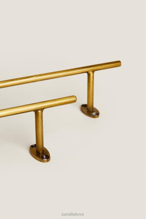 unisex Zara aukso spalvos plieninė rankšluosčių kabykla auksinis priedai 4N4881741