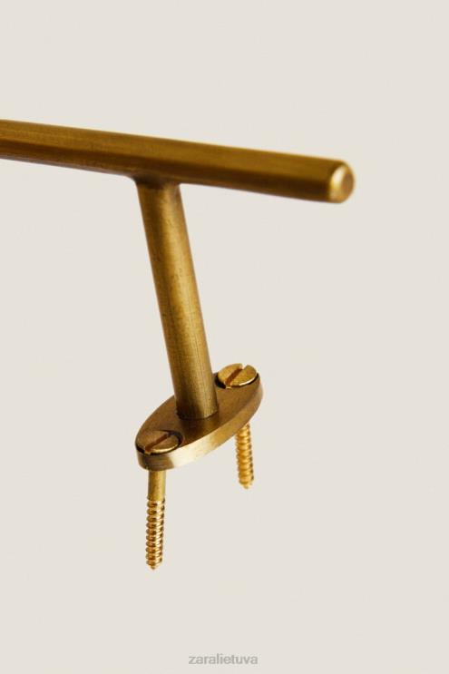 unisex Zara aukso spalvos plieninė rankšluosčių kabykla auksinis priedai 4N4881741