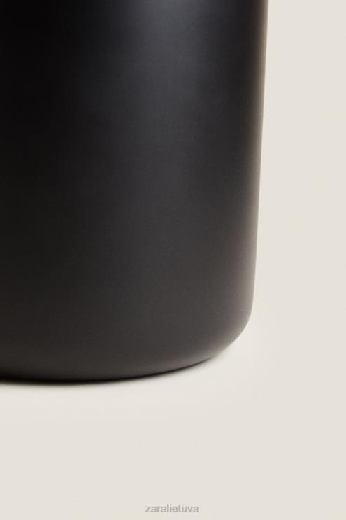 unisex Zara didelė dervos makulatūros dėžė juodas priedai 4N4881719