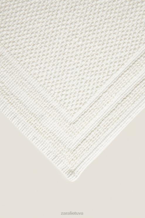 unisex Zara medvilninis vonios kilimėlis dramblio kaulo priedai 4N4881701