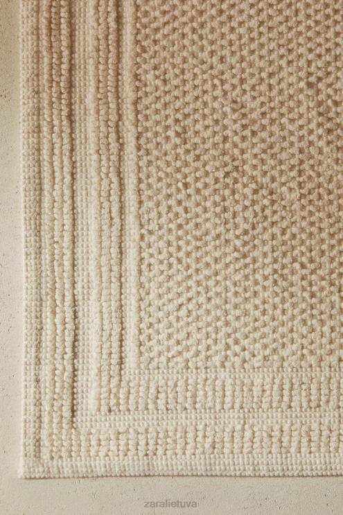 unisex Zara medvilninis vonios kilimėlis dramblio kaulo priedai 4N4881701