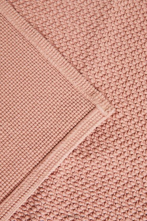 unisex Zara tekstūruotas vaflinio trikotažo kilimėlis blyškiai rožinė priedai 4N4881706