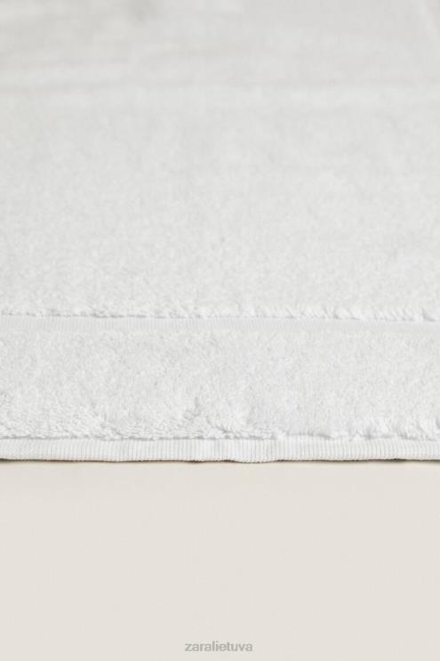 unisex Zara ypač minkštas vonios kilimėlis šviesiai pilka priedai 4N4881724