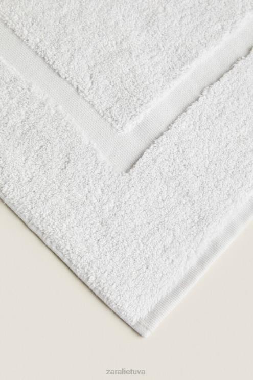 unisex Zara ypač minkštas vonios kilimėlis šviesiai pilka priedai 4N4881724