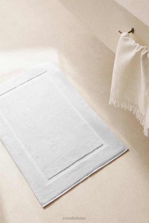 unisex Zara ypač minkštas vonios kilimėlis šviesiai pilka priedai 4N4881724