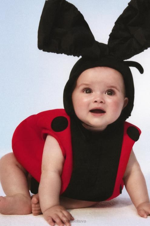 vaikai Zara kūdikio / boružės kostiumas raudona apranga 4N4881625