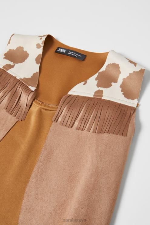 vaikai Zara kaubojiškas kostiumas rudas apranga 4N4881614