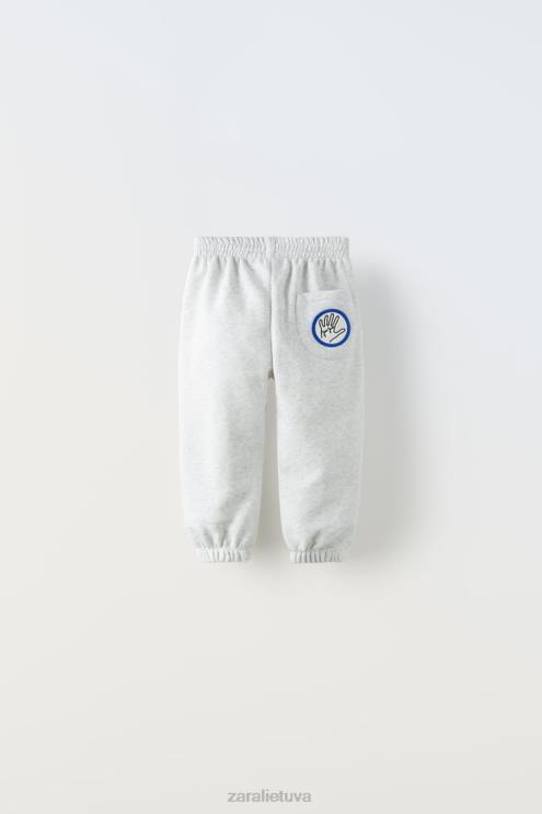 vaikai Zara java jacobs kelnes pilkas marlas apranga 4N4881521