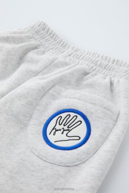 vaikai Zara java jacobs kelnes pilkas marlas apranga 4N4881521