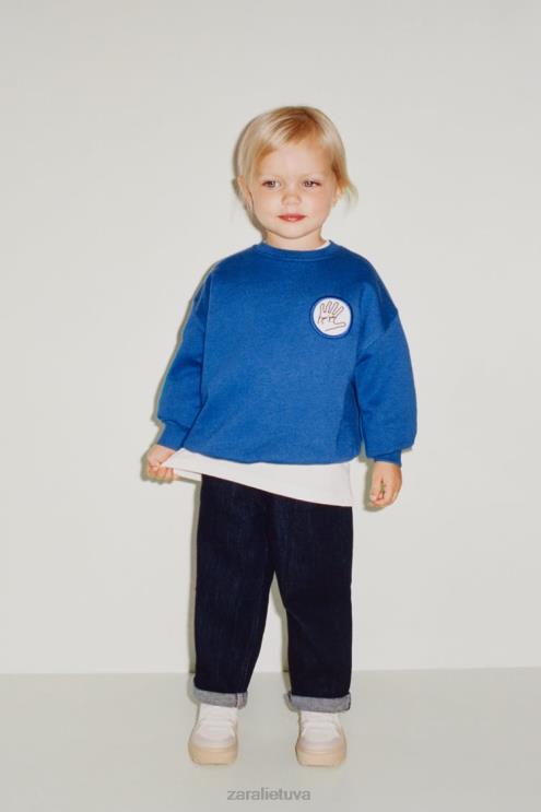 vaikai Zara java jacobs megztinis kobalto apranga 4N4881520