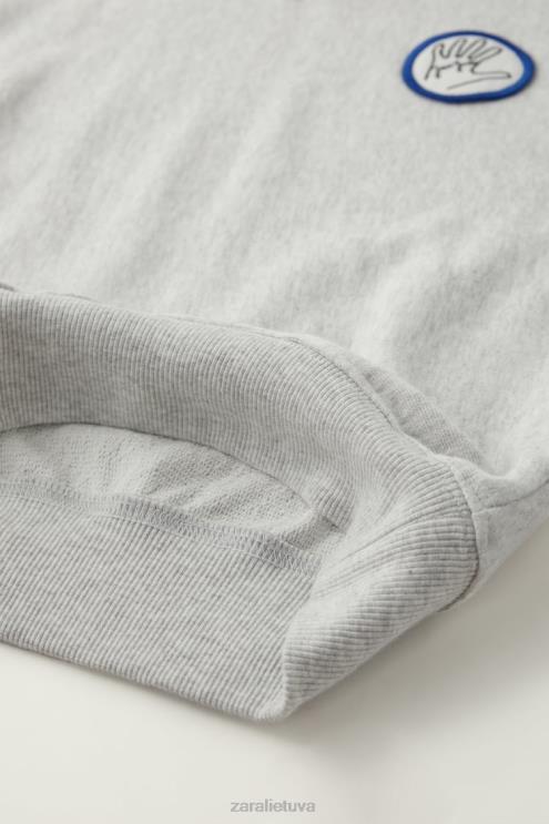 vaikai Zara java jacobs megztinis pilkas marlas apranga 4N4881516