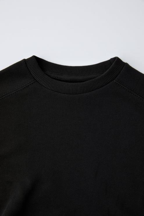 vaikai Zara susegtas megztinis juodas apranga 4N4881554