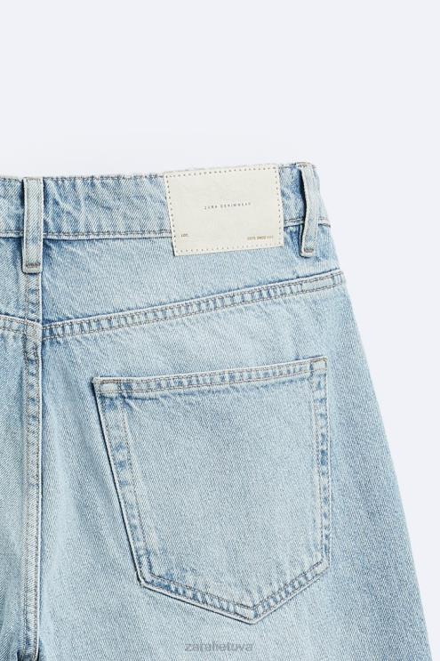 vyrų Zara siauri džinsai dangaus mėlynumo apranga 4N4881096