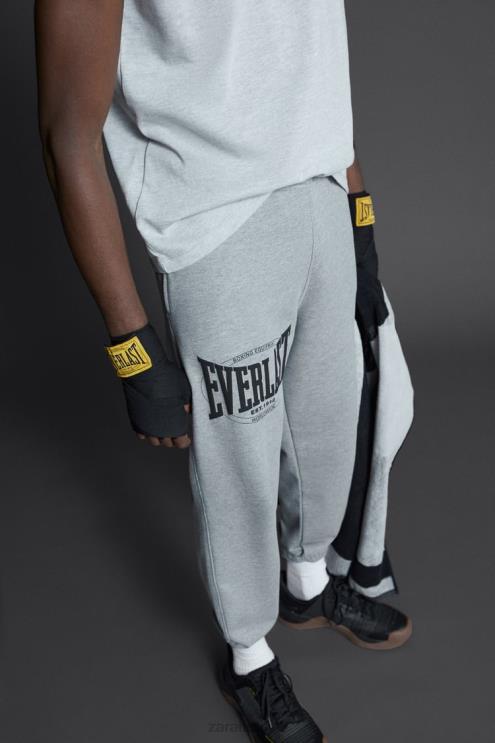 vyrų Zara amžinos bėgimo kelnės pilkas marlas apranga 4N488946