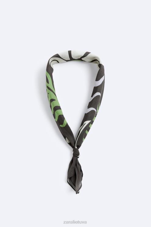 vyrų Zara gėlių rašto bandana įvairiaspalvis priedai 4N4881400