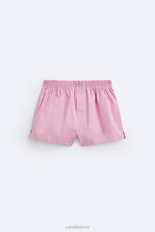 vyrų Zara 2 pakuotės trumpų poplino bokserių įvairių priedai 4N4881419