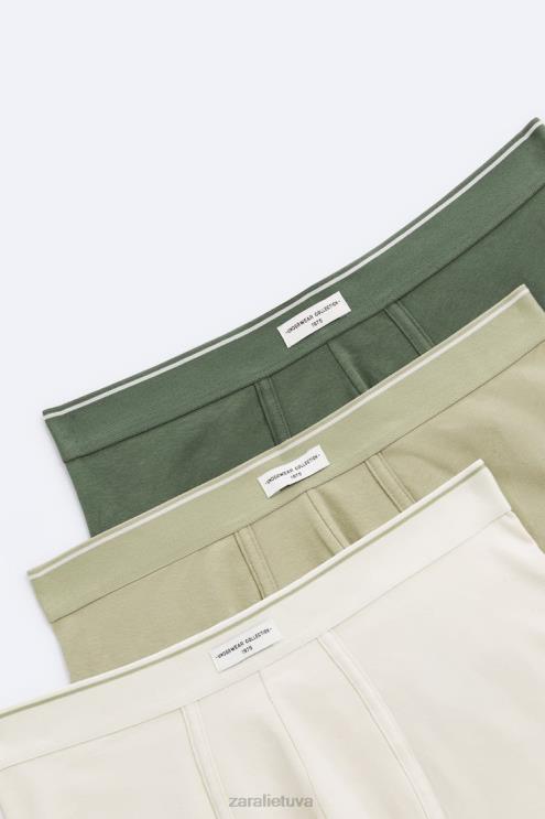 vyrų Zara 3 kombinuotų bokserių pakuotės įvairių priedai 4N4881431