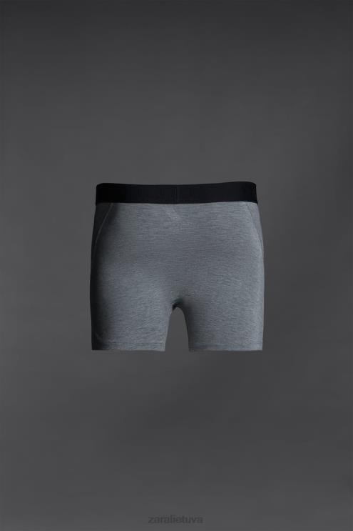 vyrų Zara treniruojantys boksininkus pilkas marlas priedai 4N4881401