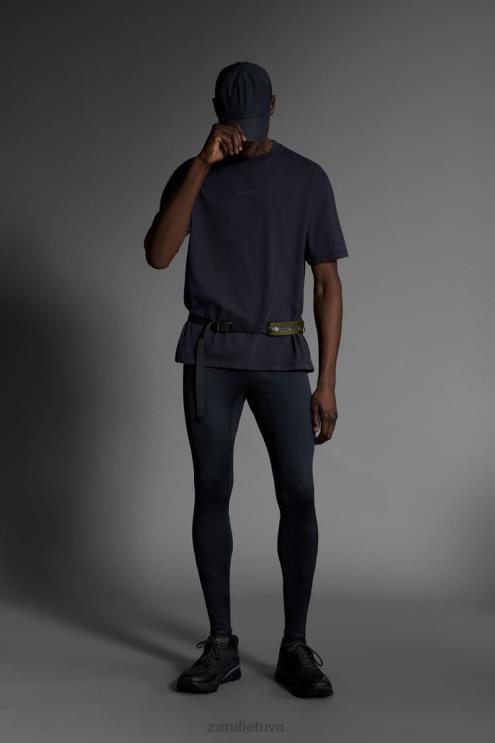 vyrų Zara atletiškas sportinis diržinis krepšys chaki žalia priedai 4N4881283