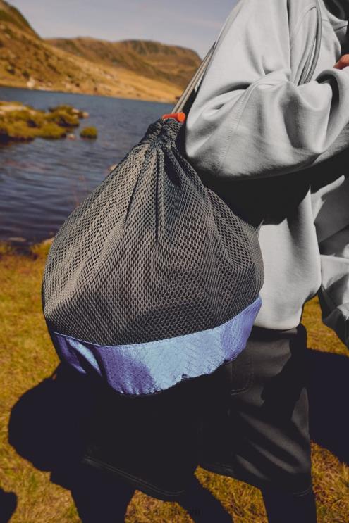 vyrų Zara atletiškas tinklinis kamuoliukų laikiklis pilka priedai 4N4881510