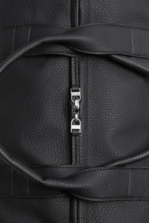 vyrų Zara grūdėtas maišelis juodas priedai 4N4881329