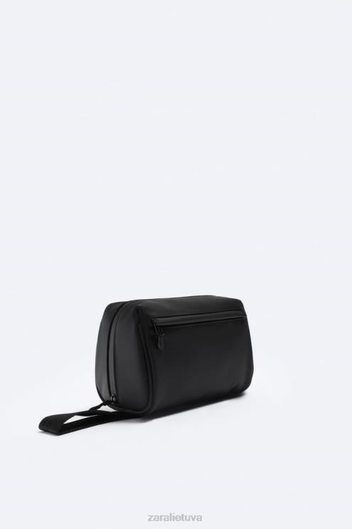 vyrų Zara guminis skalbimo maišelis juodas priedai 4N4881323