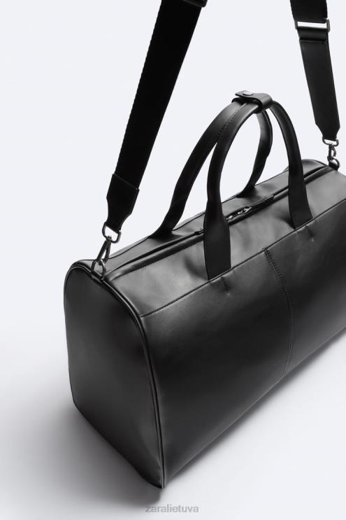 vyrų Zara minkštas maišelis juodas priedai 4N4881327