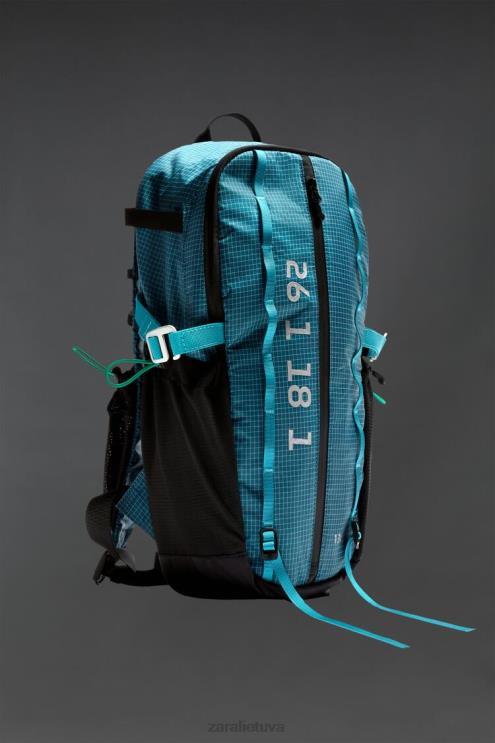 vyrų Zara techninė kuprinė mėlyna priedai 4N4881280