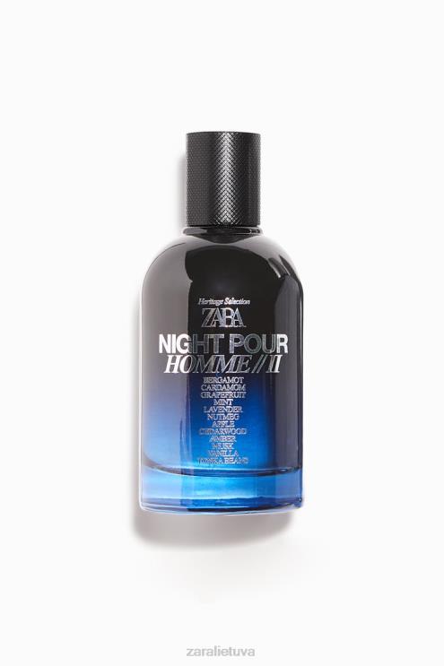 vyrų Zara naktį užpilkite homme ii 100 ml originalus priedai 4N4881381