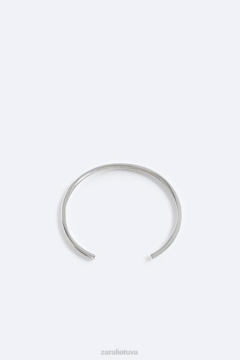 vyrų Zara kieta apyranke sidabras priedai 4N4881492