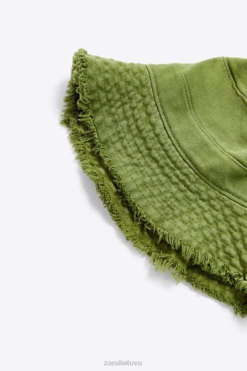 vyrų Zara kibiro skrybėlę vidurio žalia priedai 4N4881437