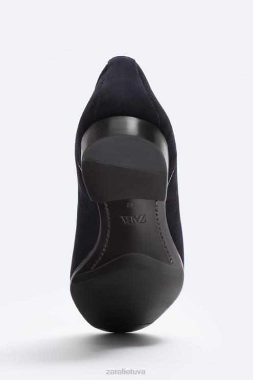 vyrų Zara zomšiniai kutai mėlyna avalynė 4N4881275