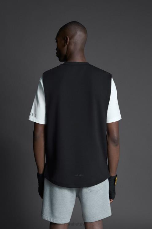 vyrų Zara boksininko treniruočių viršutinė dalis juodas apranga 4N4881198