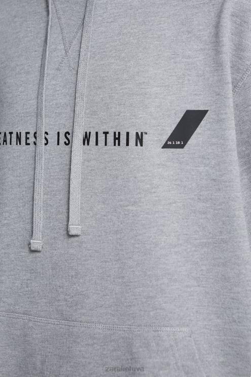 vyrų Zara megztinis su amžinu džemperiu pilkas marlas apranga 4N4881047