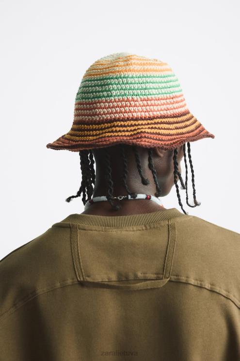 vyrų Zara nerti kišeniniai megztiniai chaki apranga 4N4881076