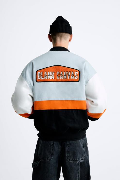 vyrų Zara spalvota striukė įvairiaspalvis apranga 4N4881109